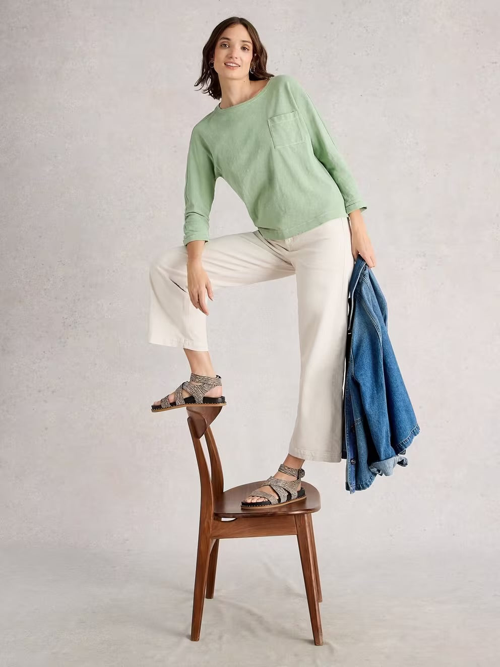 DEMI DOLMAN TOP MID GREEN