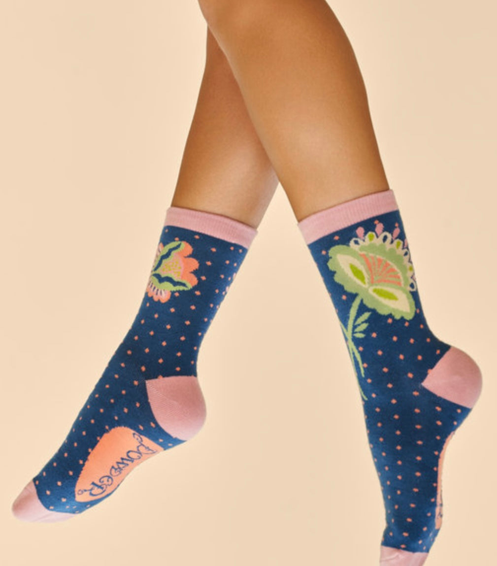 SCANDINAVIAN STEMS ANKLE SOCKS NAVY