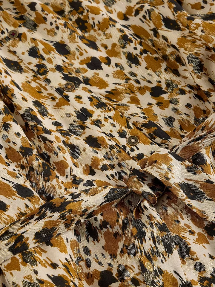 DELILAH METALLIC DRESS CHART MLT