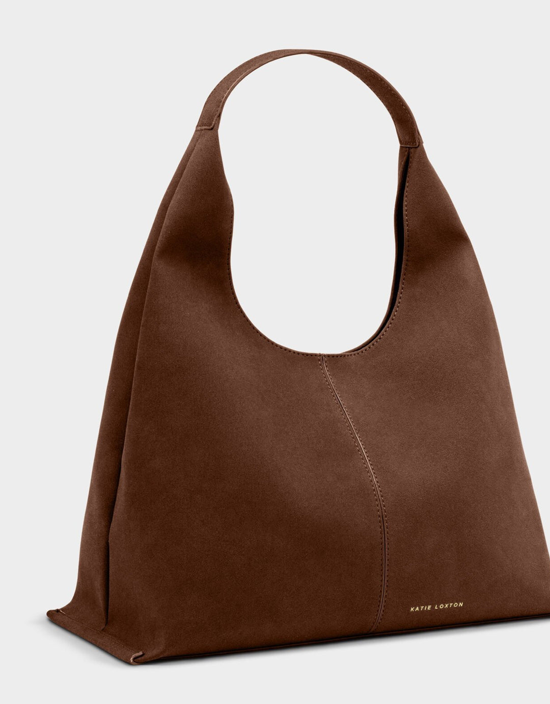 LAILA SUEDETTE SHOULDER BAG | CHOCOLATE SUEDETTE