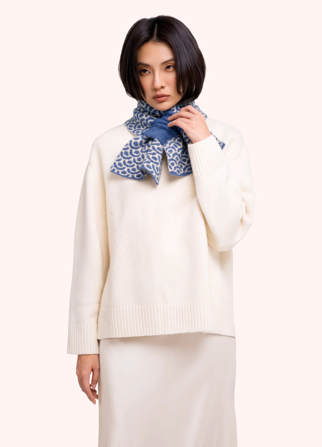 Powder ! Agatha Scarf in Denim Mix