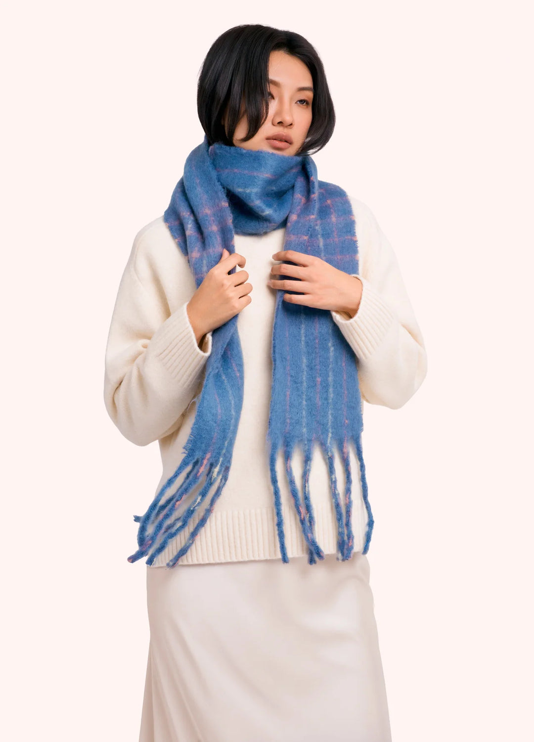 Powder ! Angelica Scarf in Navy