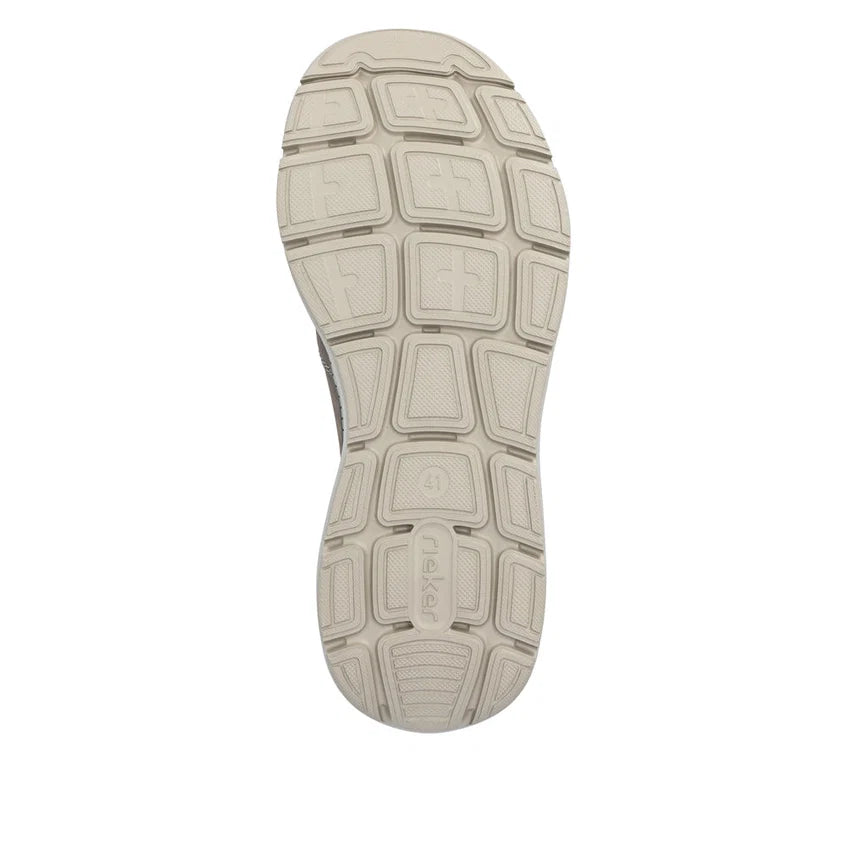 Rieker Men's Brown Slip-On Shoes B1851-25