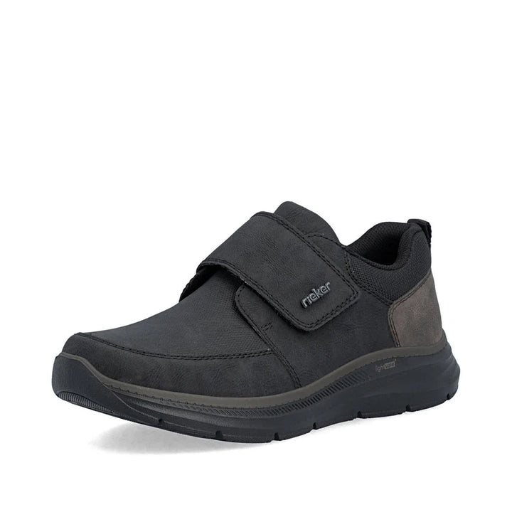 Rieker Men's Black Slip-On Shoes B1854-00