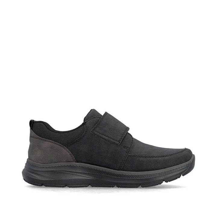 Rieker Men's Black Slip-On Shoes B1854-00
