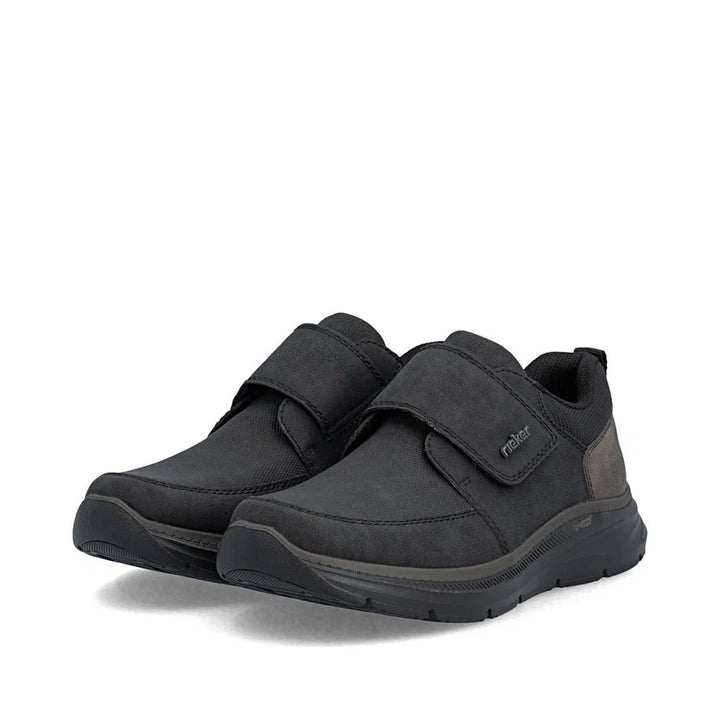 Rieker Men's Black Slip-On Shoes B1854-00