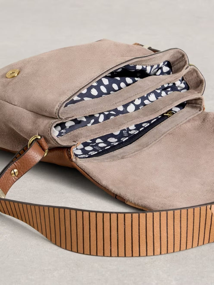 TIGGY CROSSBODY BAG TAN MULTI