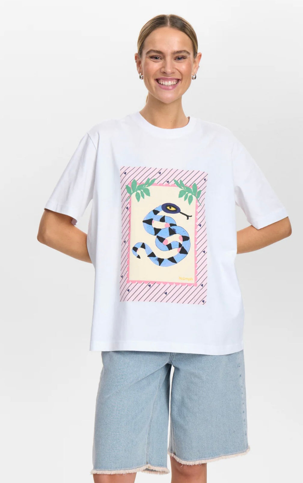 SNILLA T-SHIRT BRIGHT WHITE