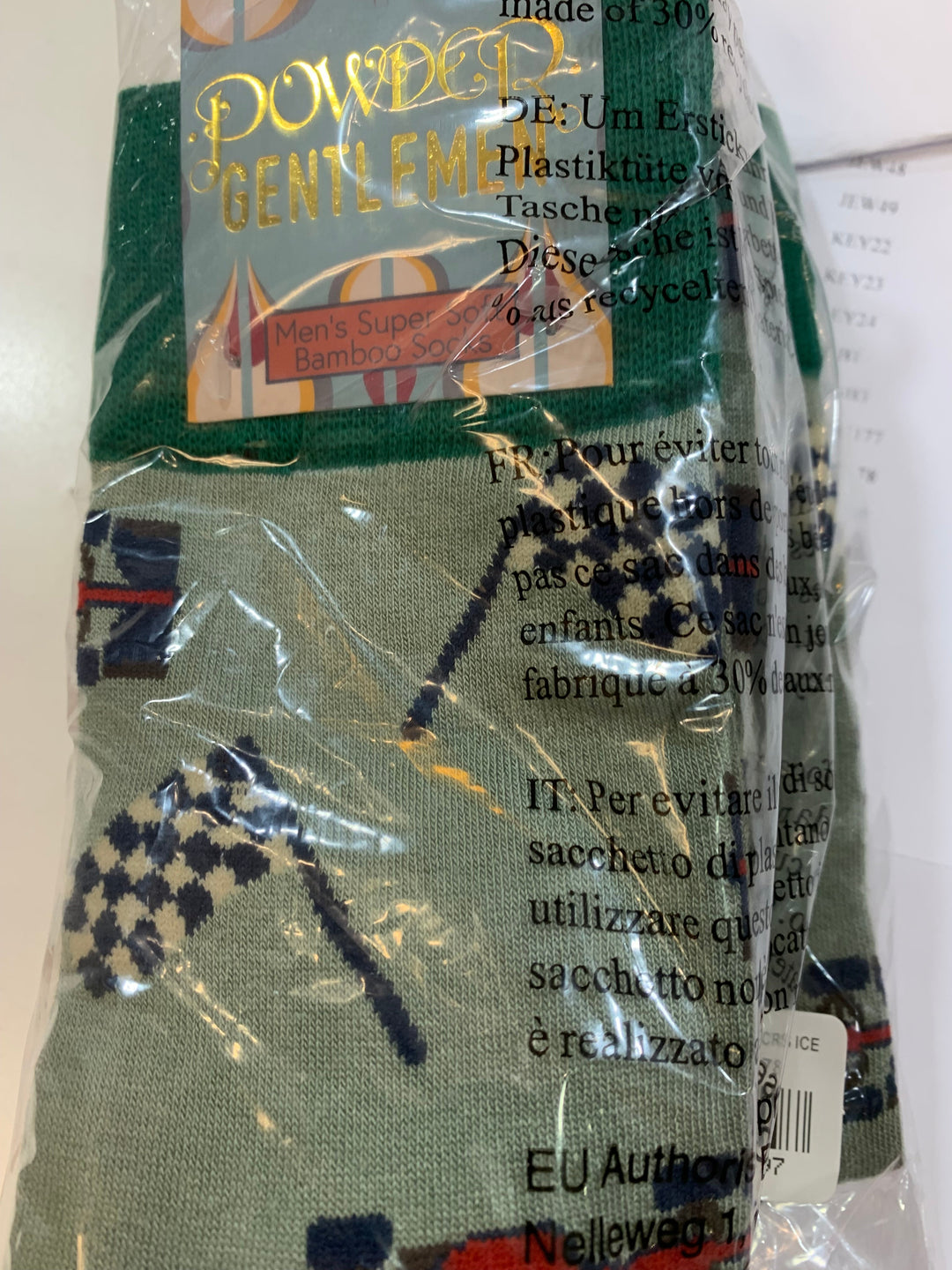 BAMBOO MIX SOCKS - FORMULA 1 CARS