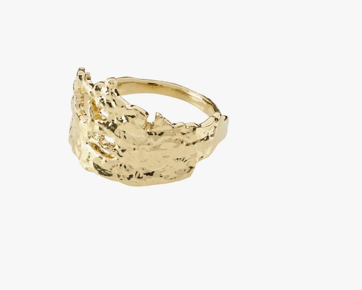 BRENDA RECYCLED GOLD PLATED RING