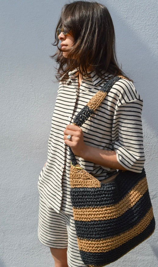 SESAME MARINA STRAW BAG