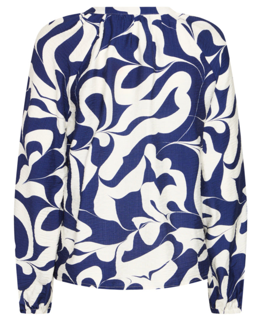 MEDIEVAL BLUE IKAIA BLOUSE