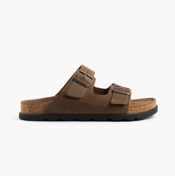 21190-26 MENS SANDALS BROWN AGO