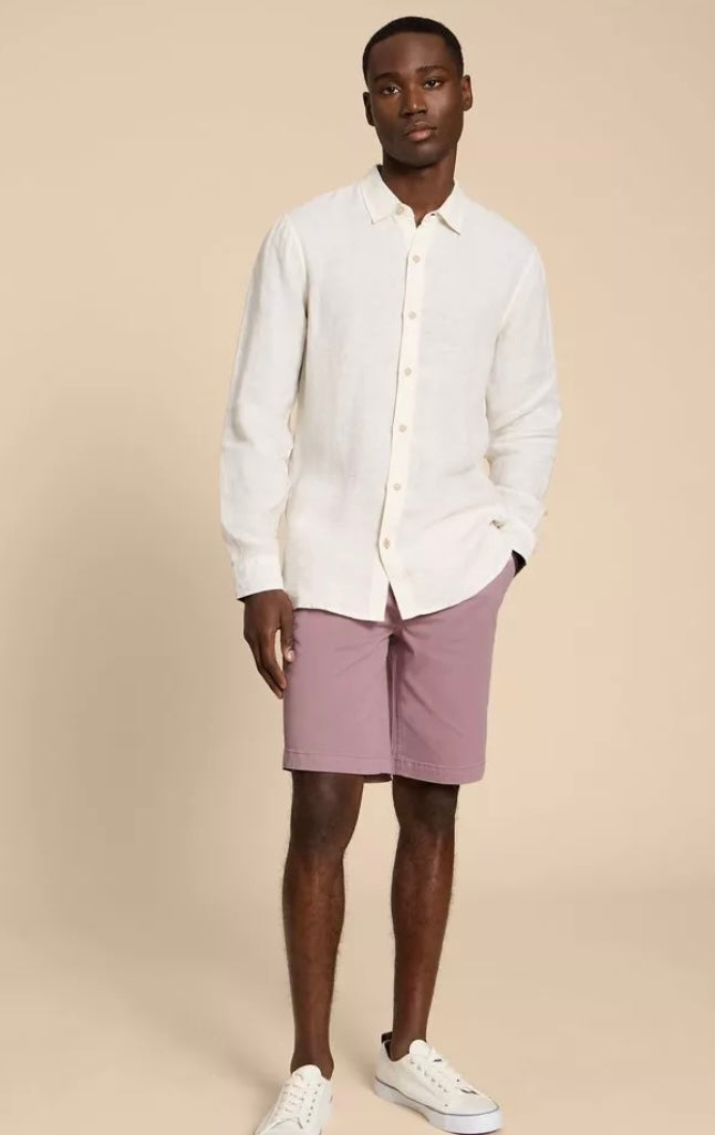 DUSTY PINK SUTTON ORGANIC CHINO SHORT