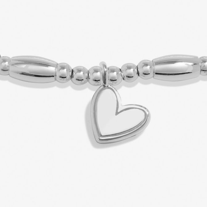 LIFES A CHARM 50TH BIRTHDAY SILVER PLATED BRACELET