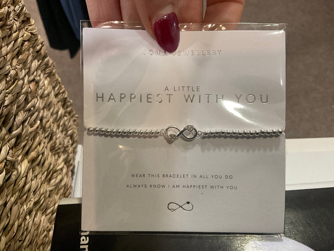 HAPPIEST WITH YOU BRACELET