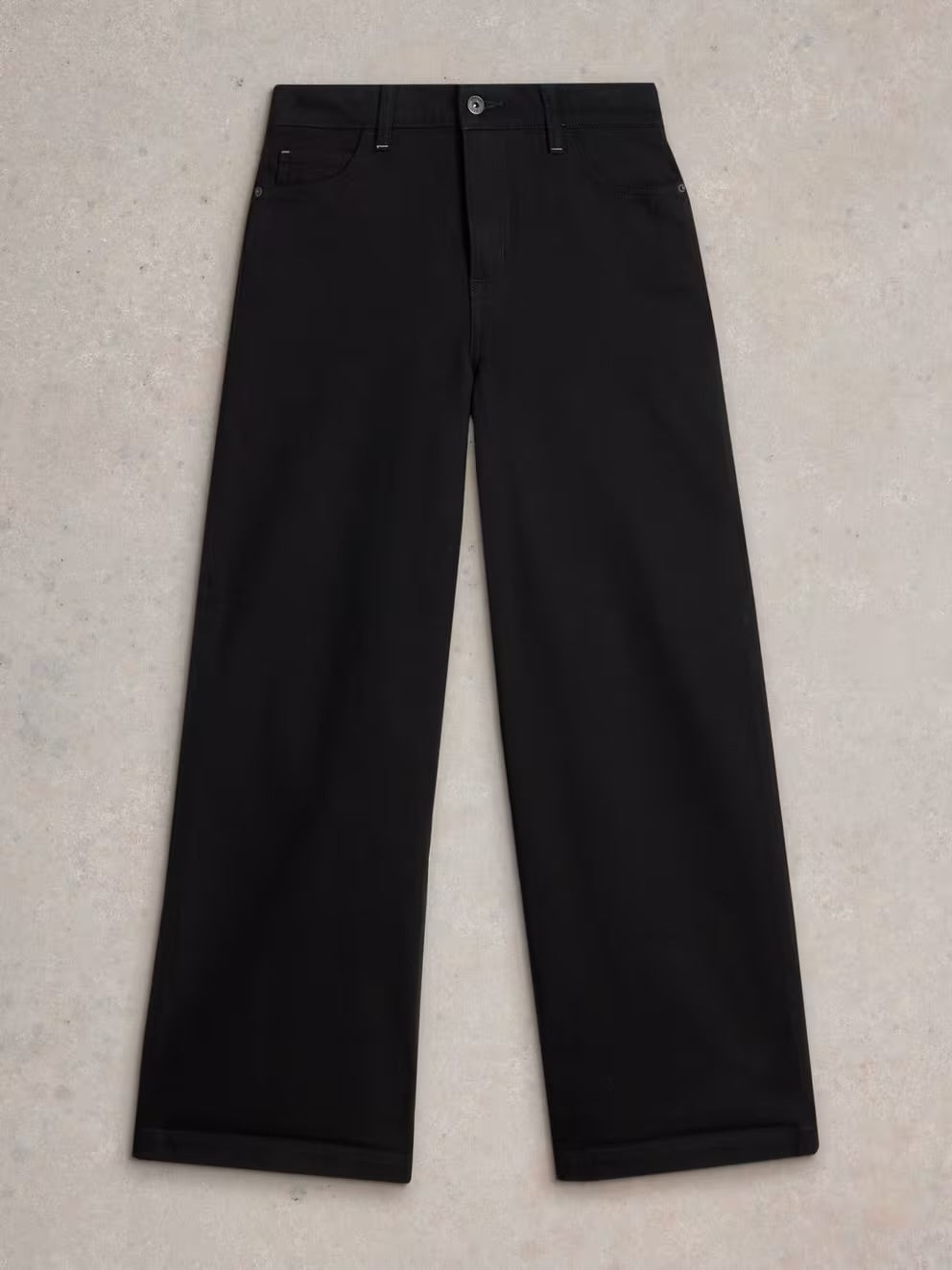 BLACK AYLA WIDE LEG JEAN