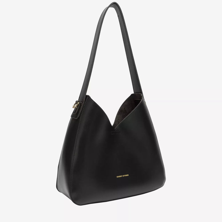 MEDIUM VERVE SLOUCH TOTE BAG BLACK