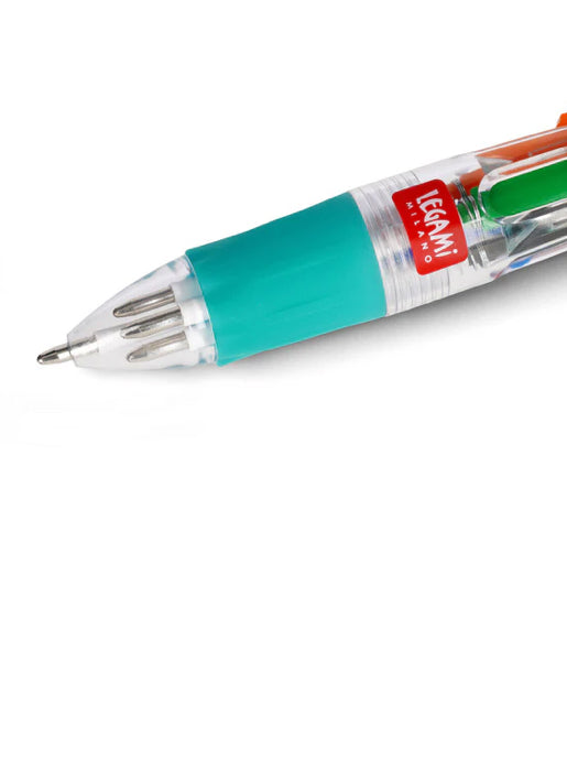 MINI 4-COLOUR BALLPOINT PEN- MINI MAGIC RAINBOW -DINO