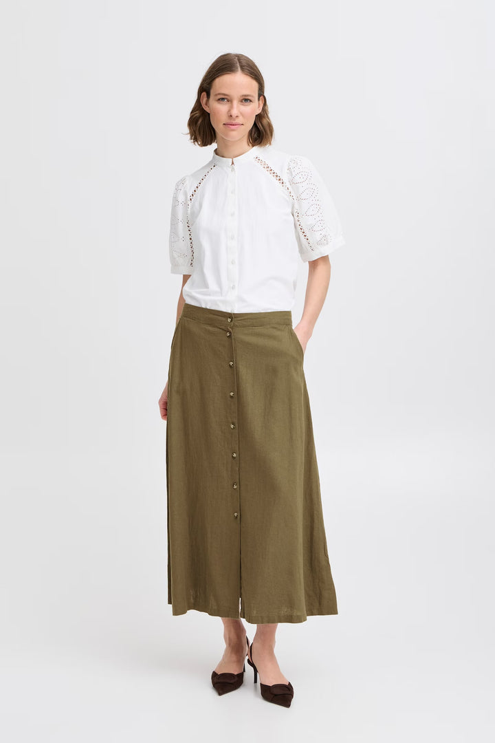 KALAMANTA FALAKKA BUTTON SKIRT