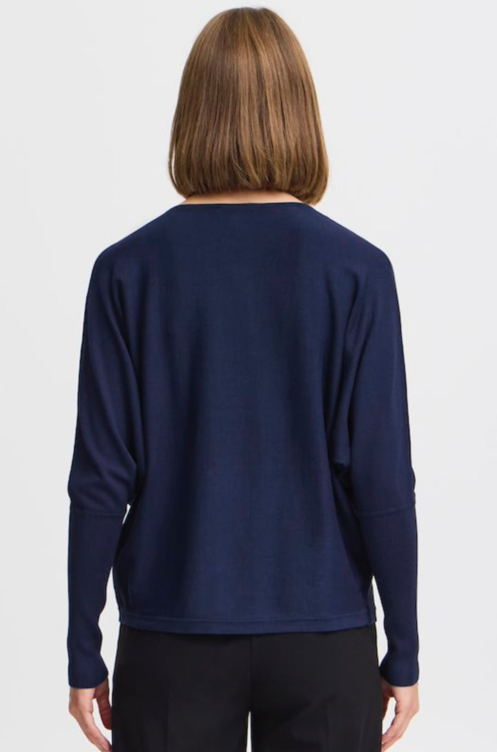 MMORAL BAT JUMPER NAVY BLAZER