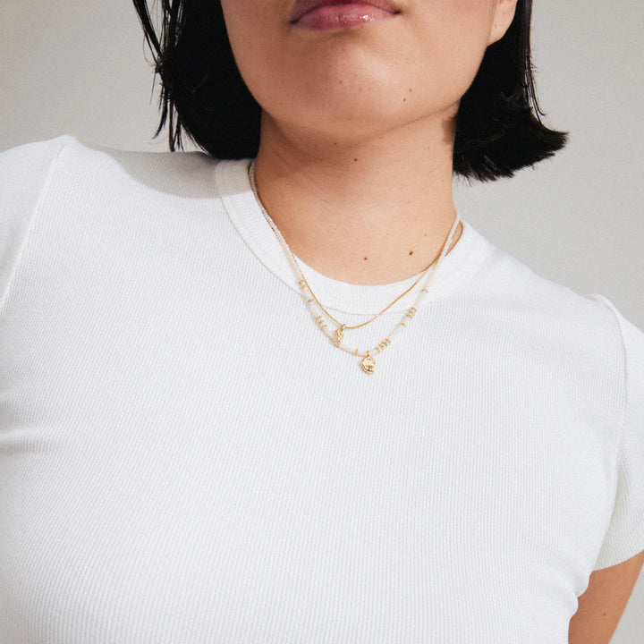 SEA GOLD PLATED NECKLACE