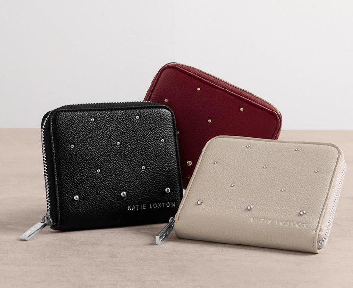 MEELA STUDDED PURSE| CHERRY