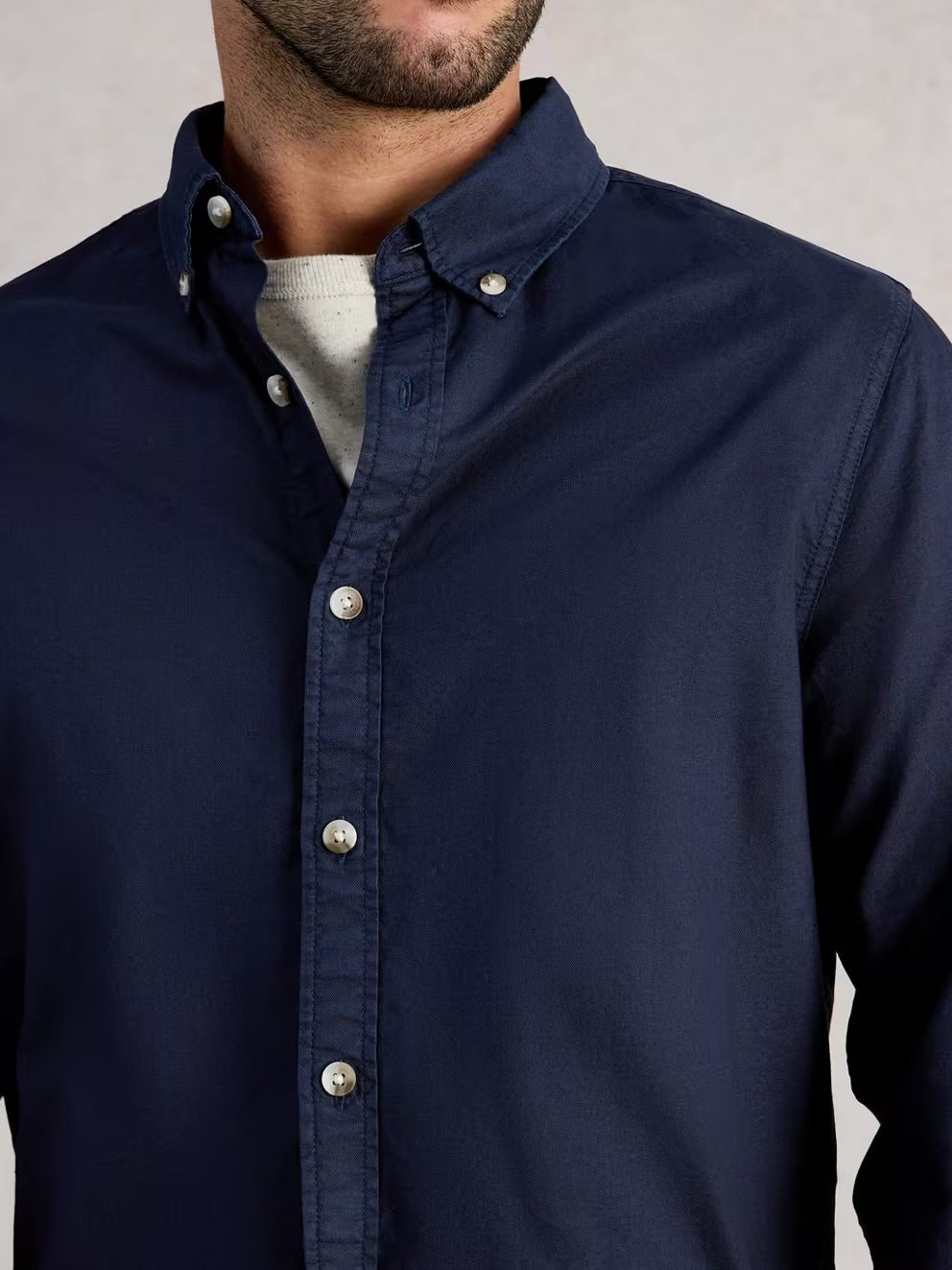 BRUTON OXFORD SHIRT DARK NAVY