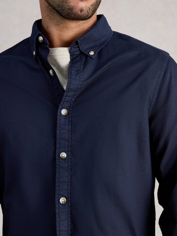 BRUTON OXFORD SHIRT DARK NAVY