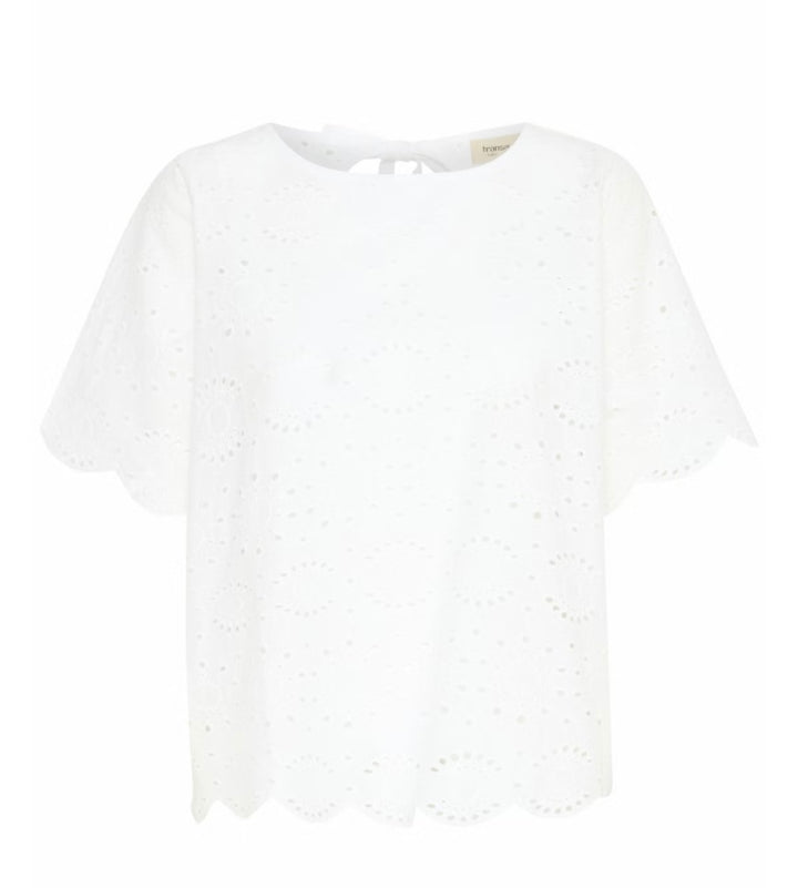 ANGIE BLOUSE BLANC DE BLANC