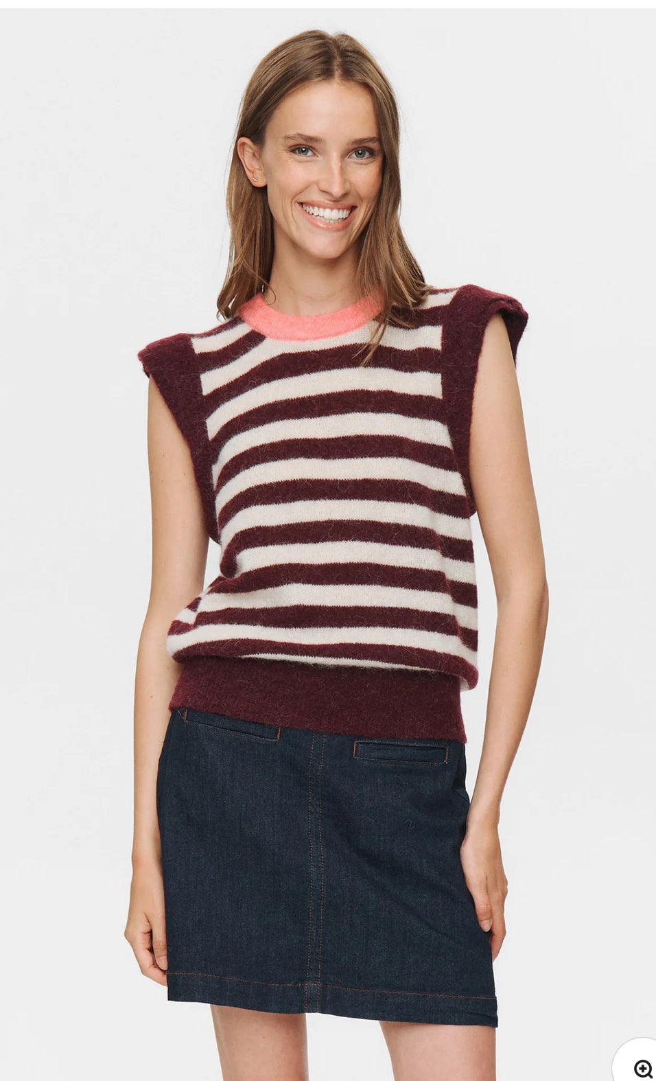 CIARA RIETTE STRIPE VEST