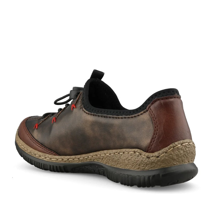 Rieker Women's Brown Slip-On Shoes N3271-25