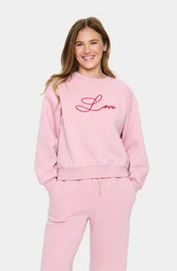 ZLOVINASZ SWEATSHIRT PINK NECTAR