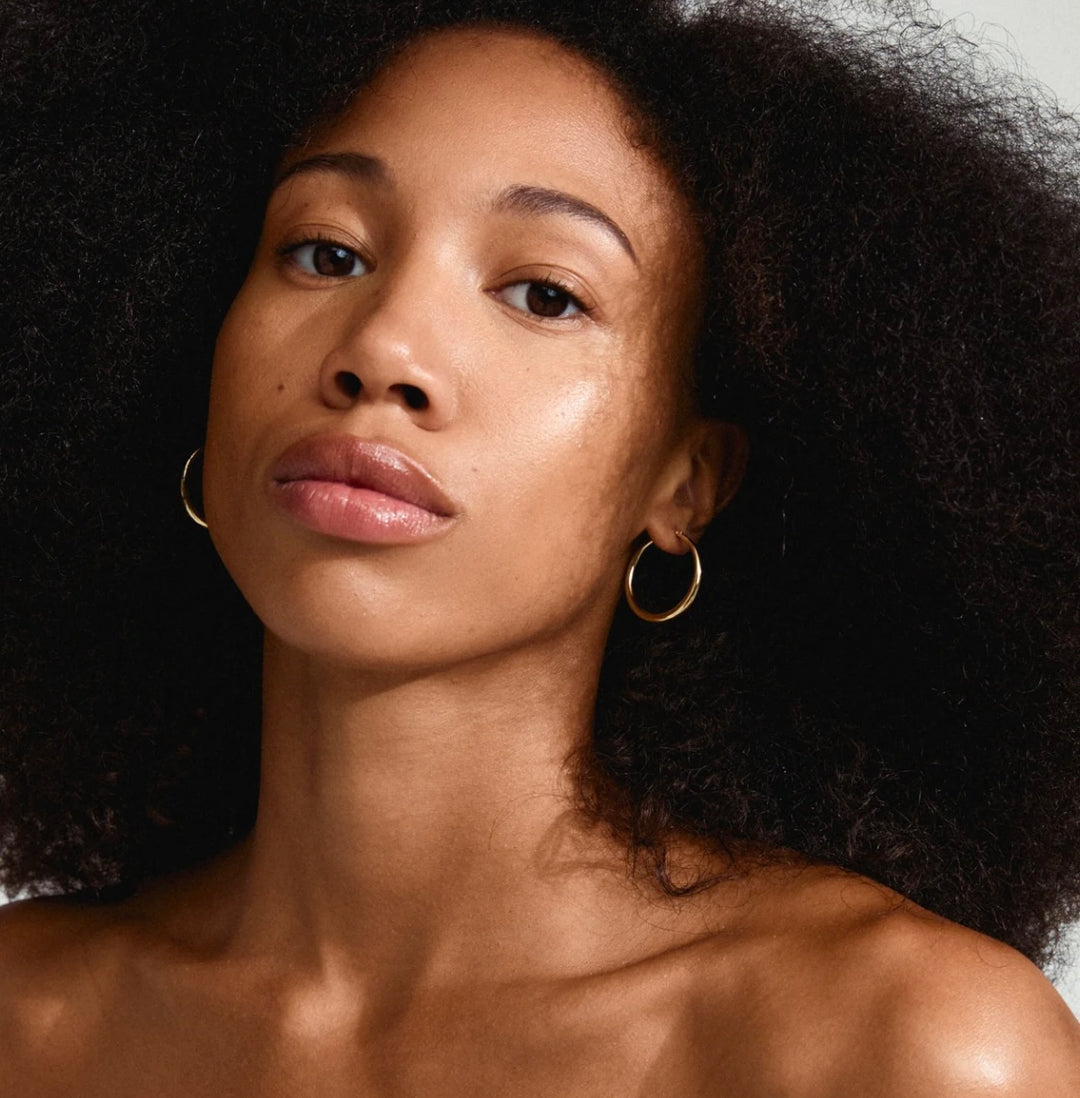 JORUN HOOP EARRINGS GOLD PLATED