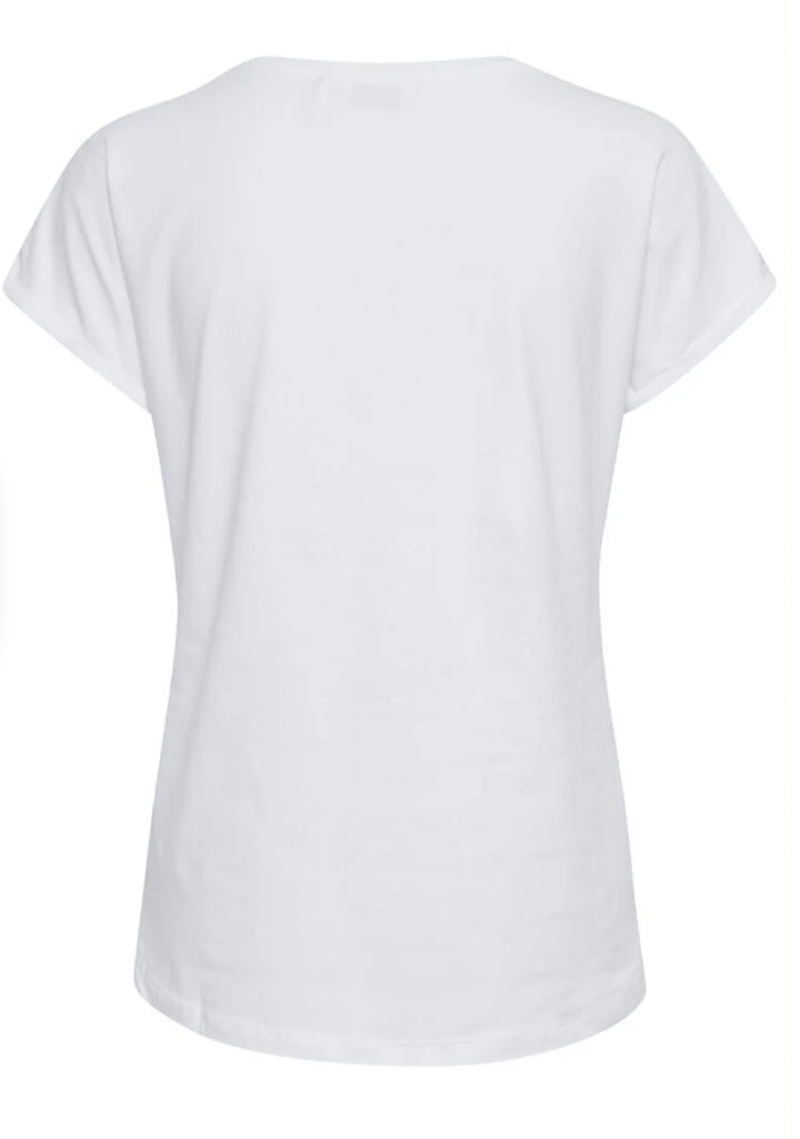 PAMILA TSHIRT OPTICAL WHITE