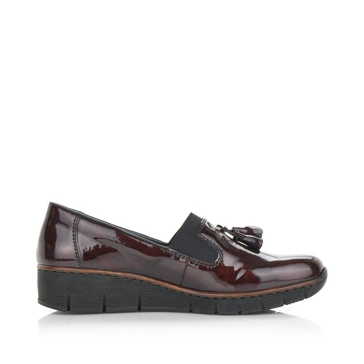 53751-35  RED ELASTICATED SHOE