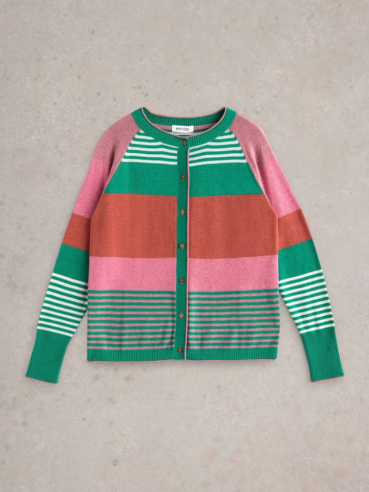 LULU STRIPE CARDI