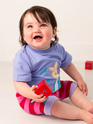 PETER RABBIT LOVE SUMMER TEE & KNITTED SHORT SET