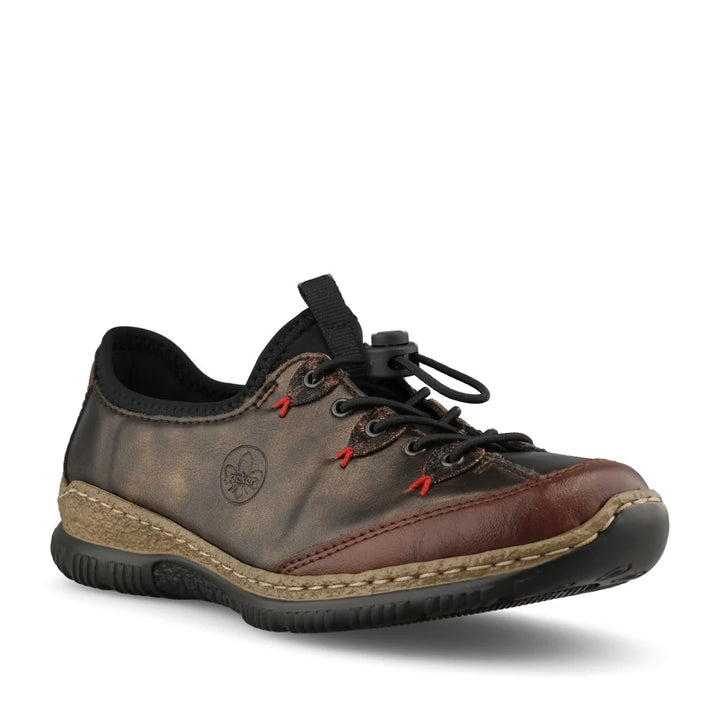 Rieker Women's Brown Slip-On Shoes N3271-25