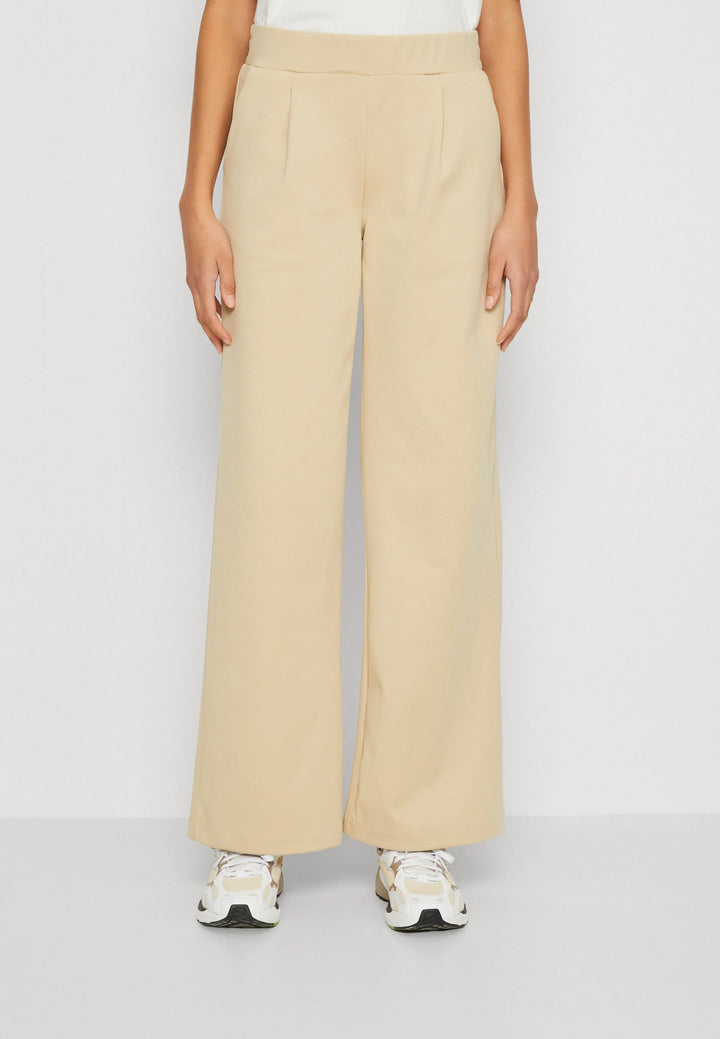 RIZETTA WIDE PANTS SAFARI