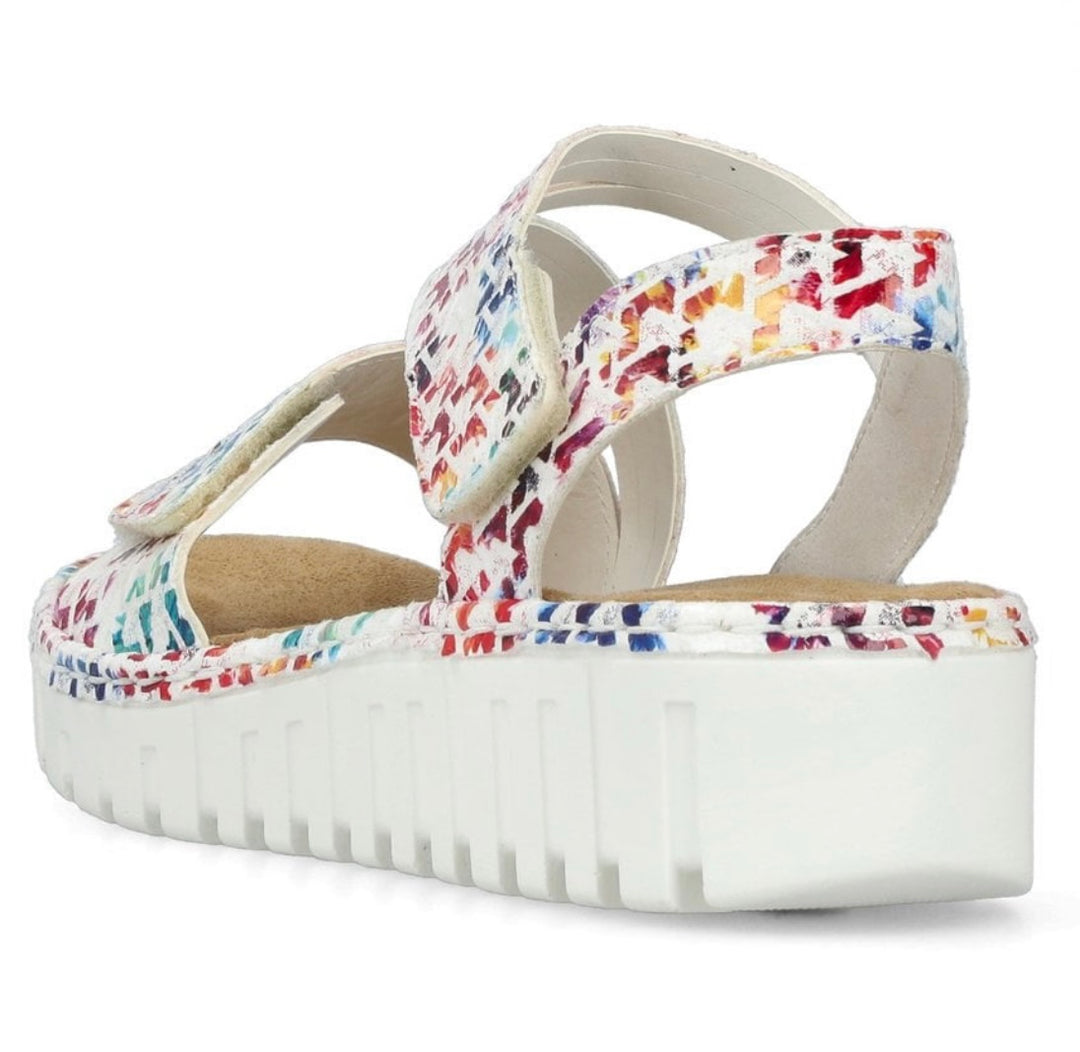 V1364-90 LADIES' SANDALS MULTI SEITL. ANFLECHTER