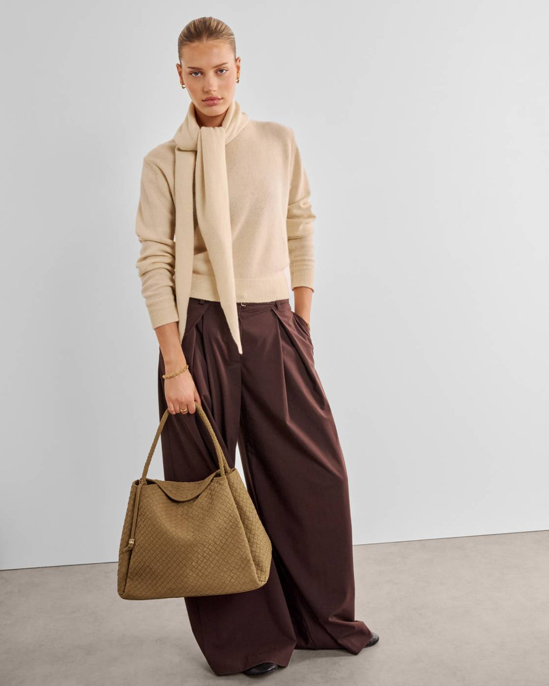 Nova Hand Woven Large Shoulder Bag