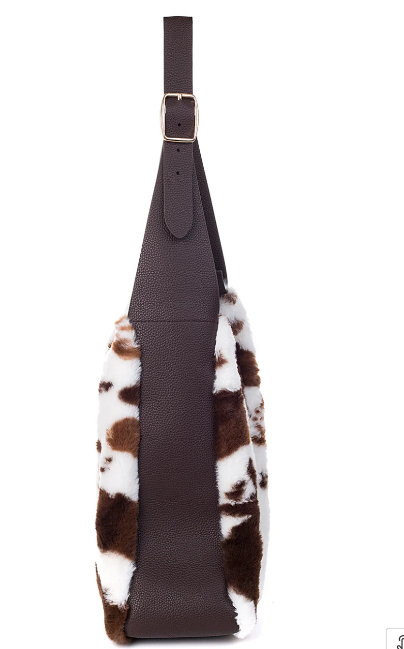COW PRINT HANDBAG