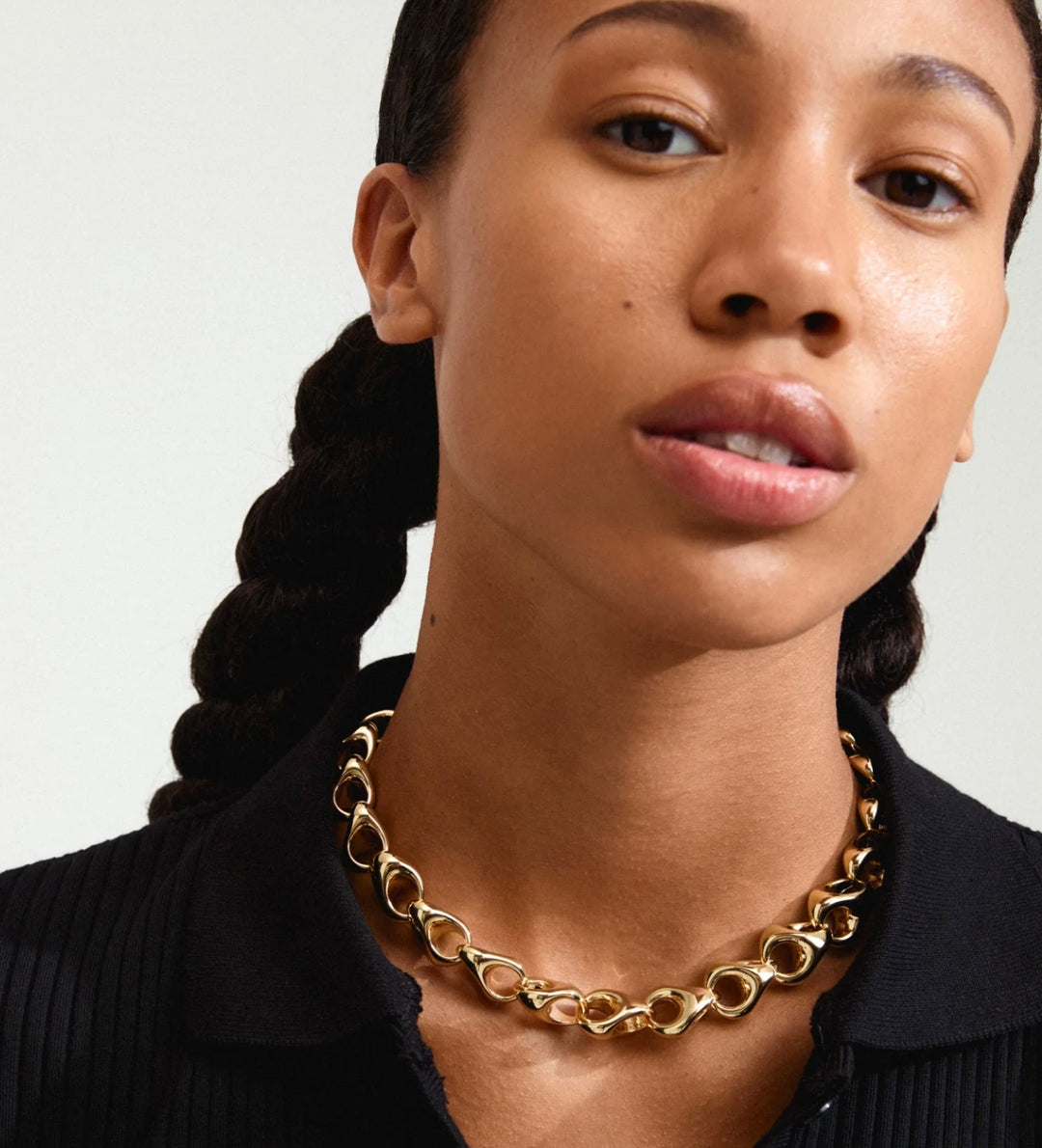 DUNE NECKLACE GOLD PLATED