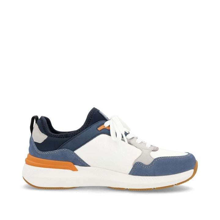 U1403-14 MEN'S SHOES BLUE GESTROBELT