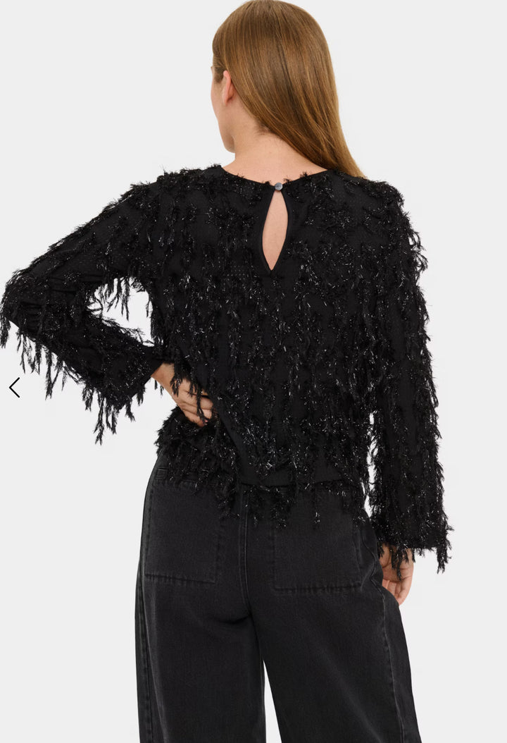 NINETTE SZ  BLOUSE BLACK