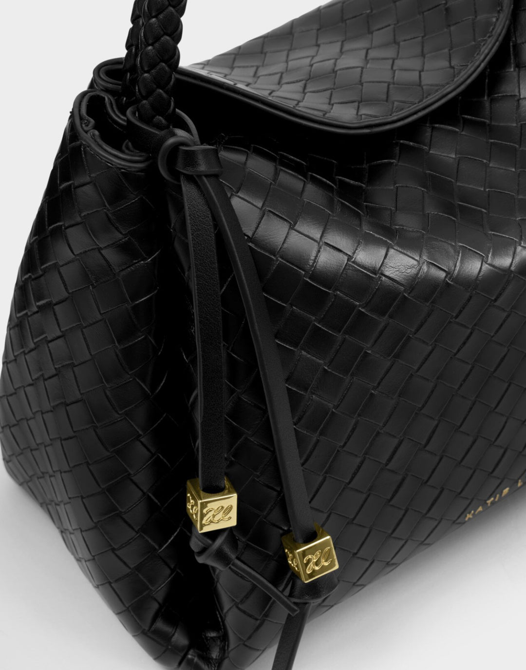 NOVA WOVEN TEXTURE TOP HANDLE BAG
| BLACK | 17.5cm x 24cm x 12cm
