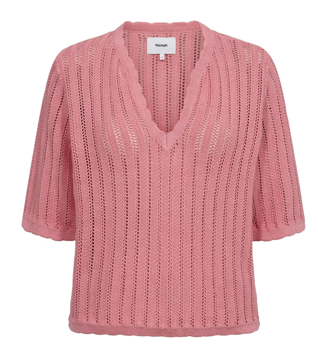 POELLE SS PULLOVER FLAMINGO PINK