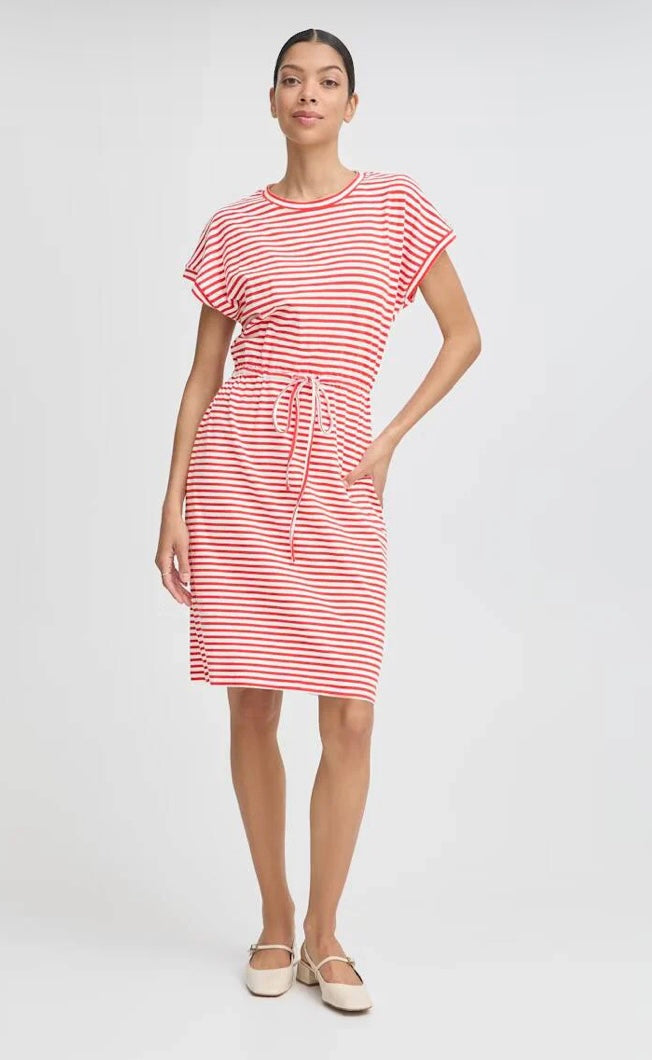 PANDINNA DRESS FLAME STRIPE MIX