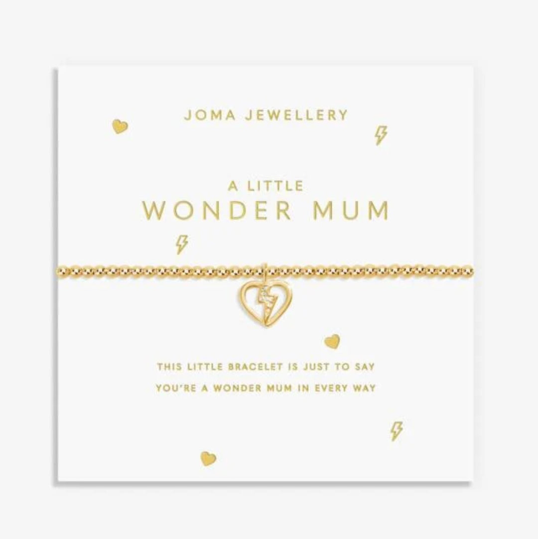 A LITTLE WONDER MUM GOLD BRACELET